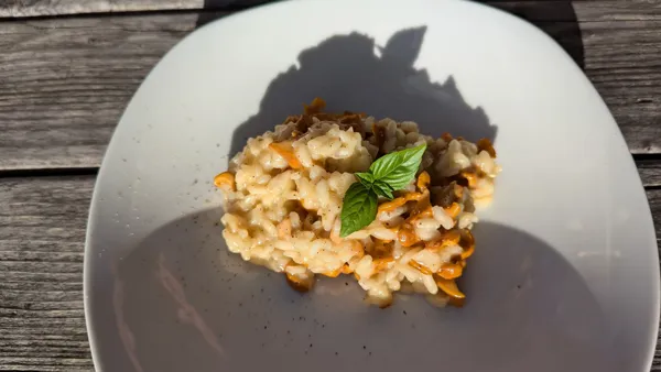 Eierschwammerlrisotto